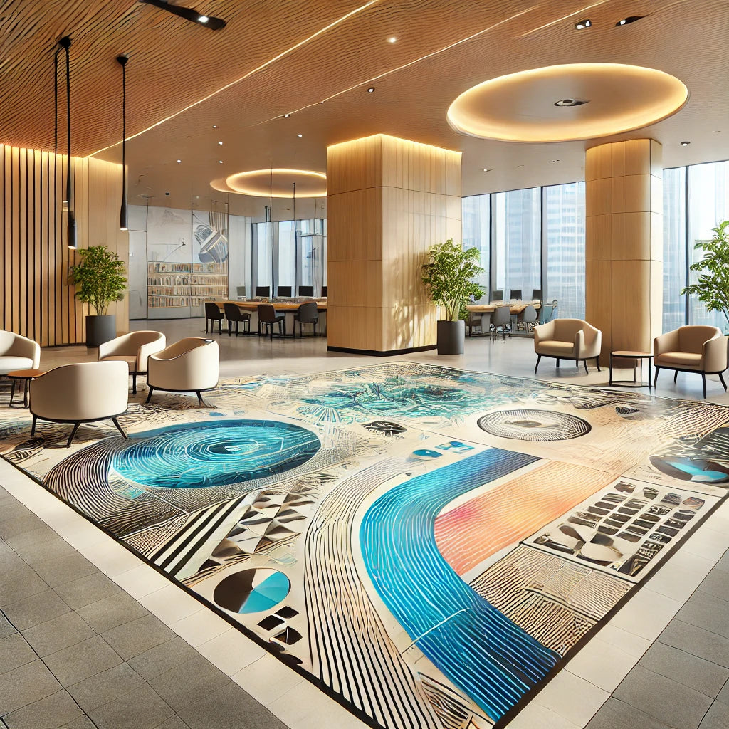 Custom Floor Graphics, Durable, Non-Slip, High-Quality