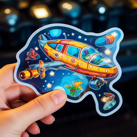 Custom Die-Cut Stickers, Durable Vinyl, Weatherproof and High-Quality